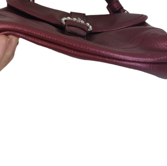 NWT Bailey Cute Hunter Maroon Mini Handbag - Picture 7 of 13
